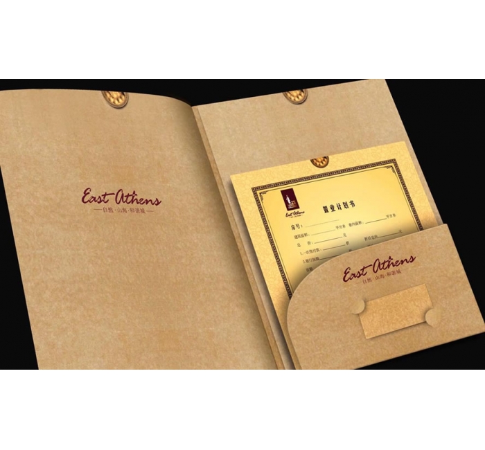 粘单底兜资料封套